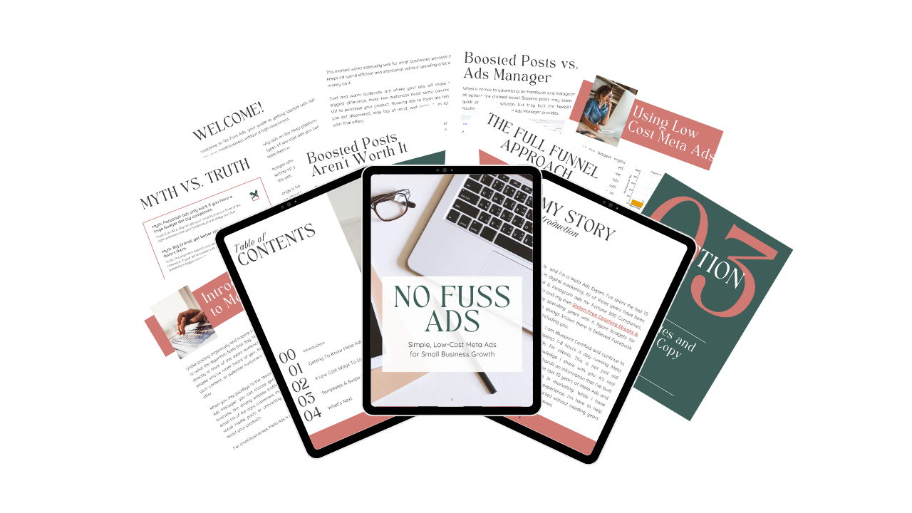 No Fuss Ads - What's Inside